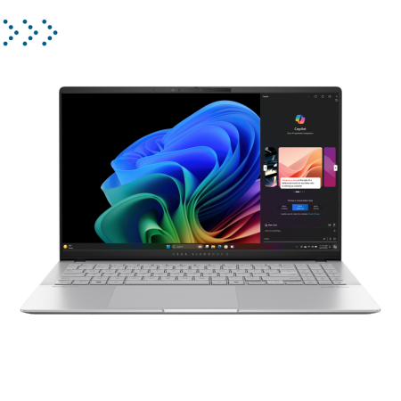 ASUS VivoBook S/ S5507QA-MA007W/ 1P42100 8C/ 15.6 2.8K OLED 120Hz/ UMA/ 16GB/ 1TB/ W11H/ noODD/ SILVER ноутбук ASUS VivoBook S/ S5507QA-MA007W/ 1P42100 8C/ 15.6 2.8K OLED 120Hz/ UMA/ 16GB/ 1TB/ W11H/ noODD/ SILVER ноутбук